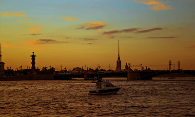 Белые ночи в Санкт-Петербурге