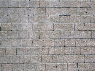 close up concrete blocks wall background for texture