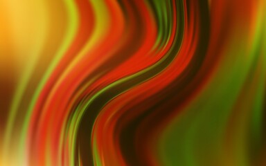 Dark Orange vector blurred template. Creative illustration in halftone style with gradient. Background for designs.