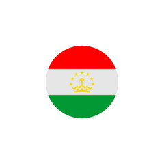 tajikistan national flags icon vector symbol of country