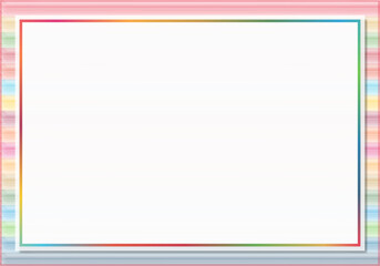 SDGsのための背景/フレーム素材（指定色使用）