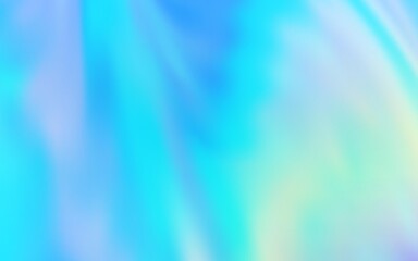 Light Blue, Green vector blurred shine abstract background. Creative illustration in halftone style with gradient. New style design for your brand book.