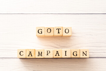 Fototapeta premium GoToキャンペーン