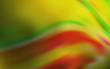 Dark Green, Yellow vector abstract blurred layout. Colorful illustration in abstract style with gradient. Completely new design for your business.