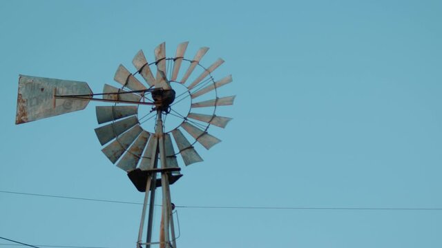 Old Windmill in Evening
