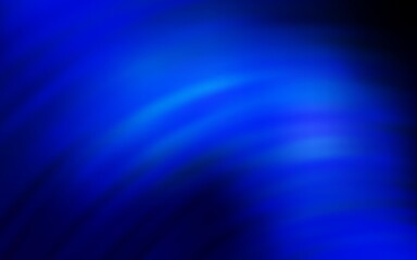 Dark BLUE vector template with wry lines. A sample with colorful lines, shapes. Template for cell phone screens.