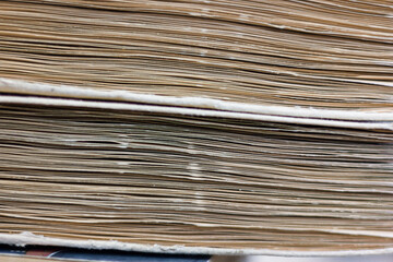 Texture of vintage books