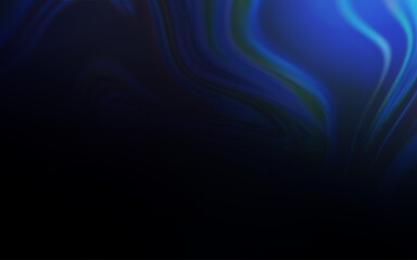 Dark BLUE vector blurred template. Modern abstract illustration with gradient. New style design for your brand book.