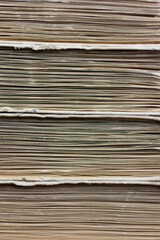 Texture of vintage books