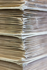 Texture of vintage books