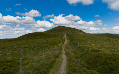 Blick auf den Rothenbachkopf in den Hochvogesen