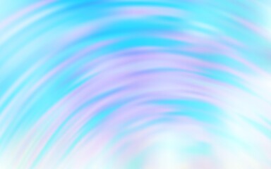 Light BLUE vector texture with bent lines. Modern gradient abstract illustration with bandy lines. New composition for your brand book.