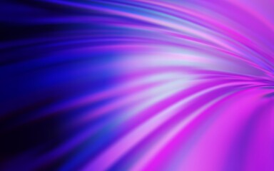 Light Purple, Pink vector blurred shine abstract template. Modern abstract illustration with gradient. Background for designs.