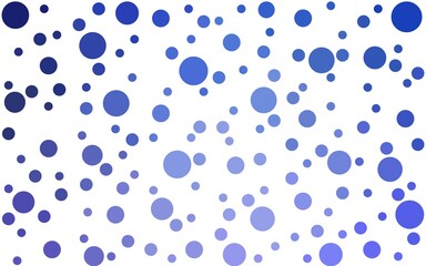 Light Pink, Blue vector  texture with disks. Blurred decorative design in abstract style with bubbles. Design for poster, banner of websites.