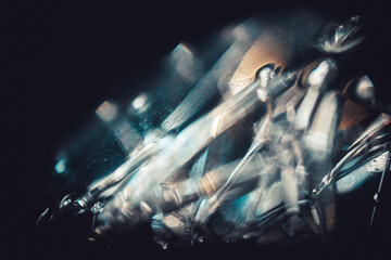 Macro abstract background