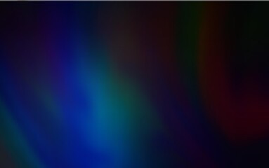 Dark BLUE vector blurred background. Modern abstract illustration with gradient. New style for your business design.