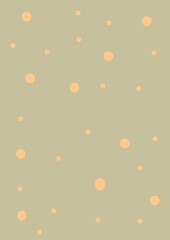 Image illustration sweet pattern or texture with colorful pastel polka dots on green background for kids background, blog, web design, scrapbooks, party or baby shower invitations and wedding cards.