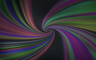 Light Gray vector pattern with lines. Modern gradient abstract illustration with bandy lines. New composition for your brand book.