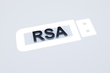 RSA room sunlight concept 3D illustration