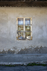 books in front of the window