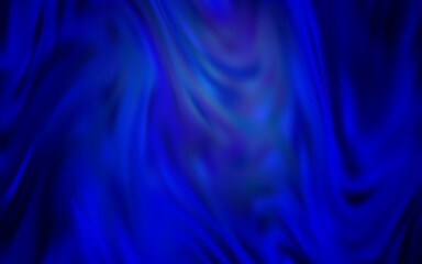 Dark BLUE vector blurred bright template. New colored illustration in blur style with gradient. Elegant background for a brand book.