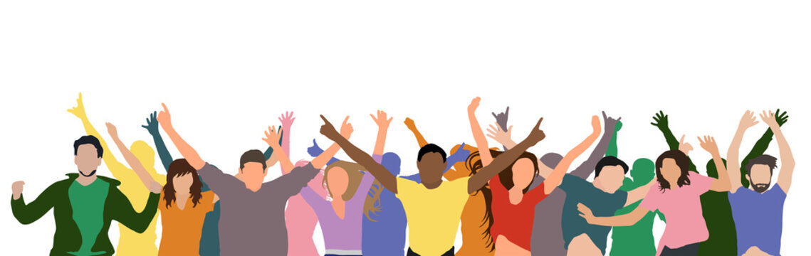 Sports Crowd Clipart