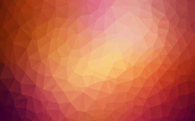 Obraz premium Light Multicolor vector gradient triangles texture. Elegant bright polygonal illustration with gradient. Best triangular design for your business.