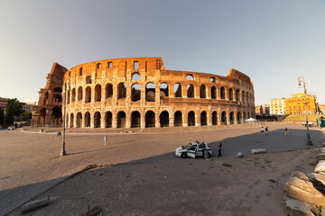 Colosseo al tramonto