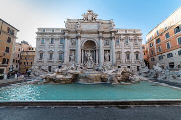 Fototapeta na wymiar Fontana di Trevi, Roma