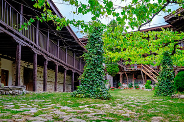 Cozy Courtyard of the Monastery in the Mountains 2