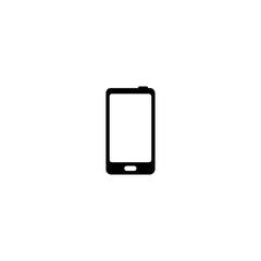 Mobile Phone Flat Vector Icon. Isolated Smartphone Illustration - Vector