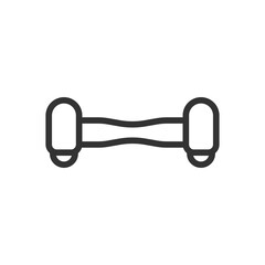 Gyroboard icon. Self-balancing transport symbol modern, simple, vector, icon for website design, mobile app, ui. Vector Illustration