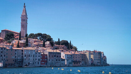 Fototapeta premium Old Croatian town and port