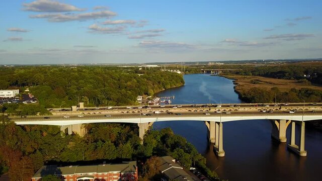 Donald Goodkind Bridge Route 1 New Brunswick, NJ - Slider Shot Left to Right