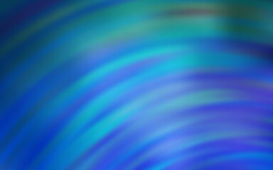 Light BLUE vector background with curved lines. Modern gradient abstract illustration with bandy lines. Abstract style for your business design.
