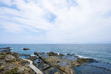 Fototapeta na wymiar 江ノ島の海