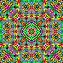 abstract colorful fractal pattern