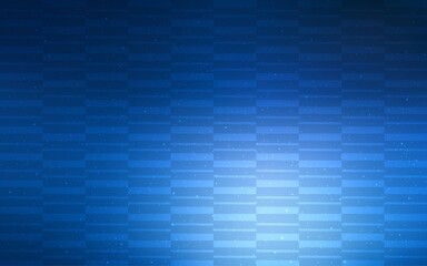 Dark BLUE vector pattern with sharp lines. Shining colored illustration with sharp stripes. Best design for your ad, poster, banner.