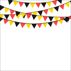 Germany flag background.