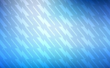 Obraz premium Light BLUE vector pattern with sharp lines. Modern geometrical abstract illustration with Lines. Pattern for your busines websites.