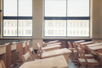 学校の教室（滋賀・豊郷小学校旧校舎）