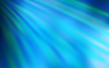 Obraz premium Light BLUE vector texture with colored lines. Shining colored illustration with sharp stripes. Smart design for your business advert.