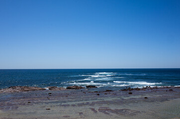 beach and sea