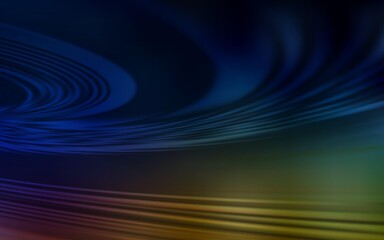 Dark Multicolor vector background with wry lines. Colorful abstract illustration with gradient lines. The best colorful design for your business.