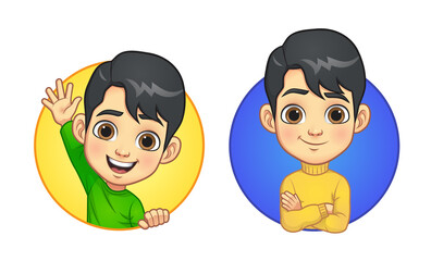 A Little Boy Cartoon