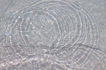 texture of the surface of the water