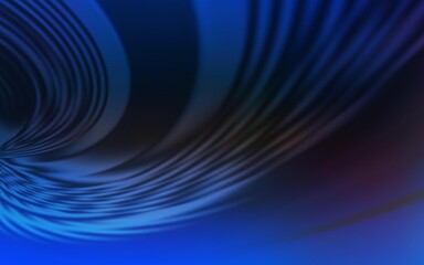 Dark BLUE vector pattern with lines. A sample with colorful lines, shapes. Elegant pattern for a brand book.