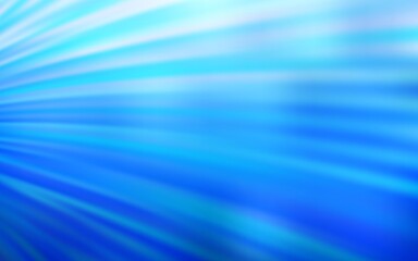 Light BLUE vector pattern with bent lines. Creative illustration in halftone style with gradient. A completely new template for your design.