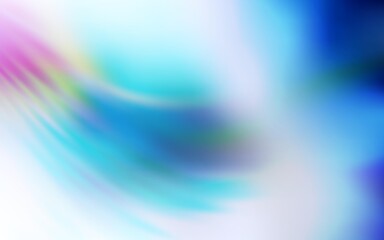 Light BLUE vector blurred background. An elegant bright illustration with gradient. Blurred design for your web site.
