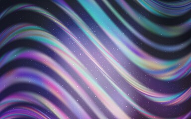 Fototapeta premium Light Purple vector background with astronomical stars. Shining colored illustration with bright astronomical stars. Template for cosmic backgrounds.